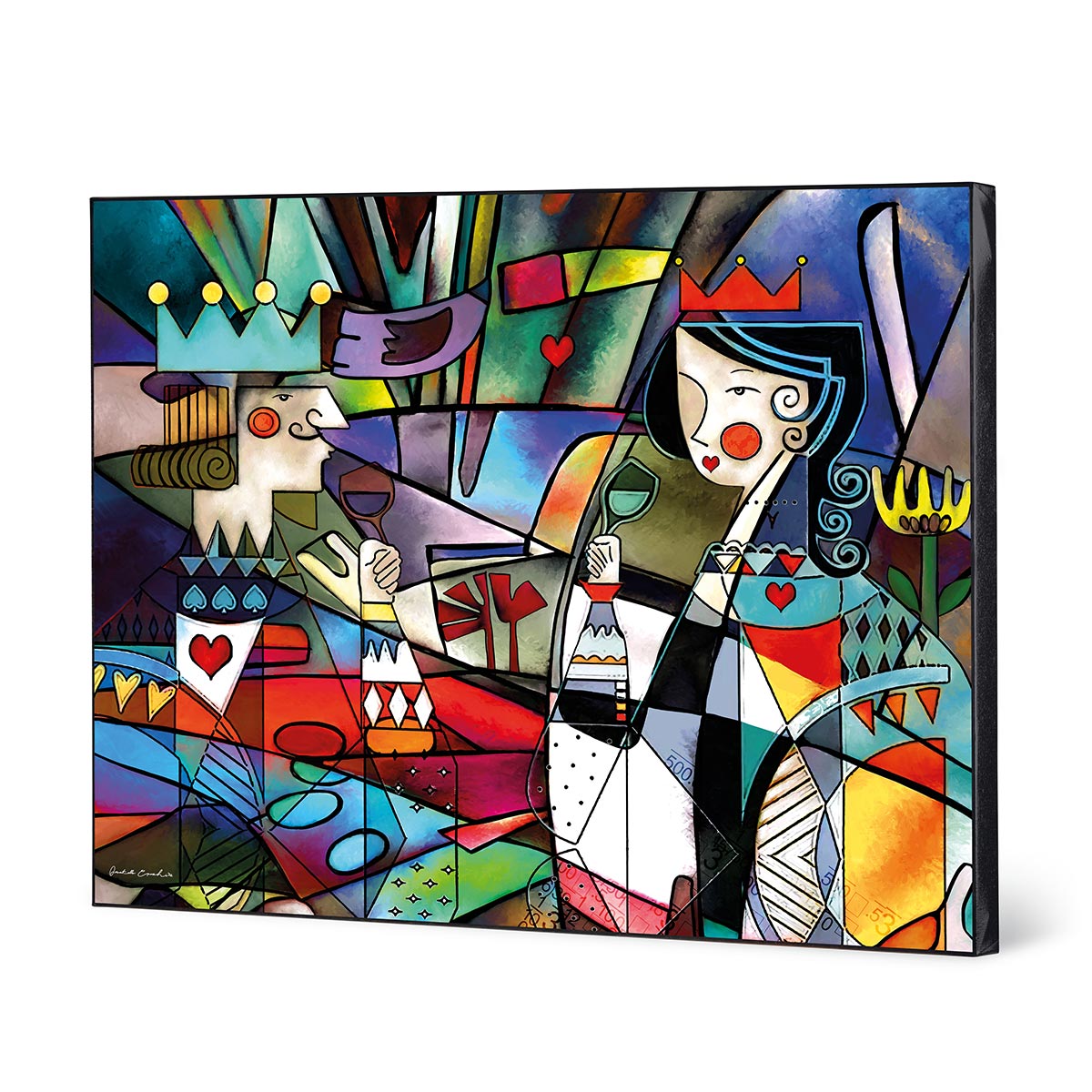 Tela "Sei tu il mio Re, sei tu la mia Regina" 120X100